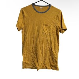 Mustard yellow & Gray Old Navy T-shirt